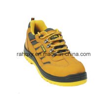 Верхний слой из нубука и желтые накладки обувь (HQ08003)